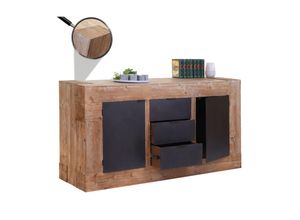 4057651243597 - Sideboard MCW-A15 Kommode Schrank Anrichte Tanne Holz rustikal massiv FSC-zertifiziert 90x160x45cm 67kg