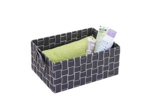 4057651255408 - Aufbewahrungskorb MCW-C37 Dekokorb Korb Körbchen Aufbewahrung Regalkorb Deko 12x28x20cm ~ dunkelgrau 4057651255408 - Aufbewahrungskorb MCW-C37 Dekokorb Korb Körbchen Aufbewahrung Regalkorb Deko 12x28x20cm ~ dunkelgrau