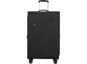 4057651261638 - Weichgepäck-Trolley SAMSONITE LITEBEAM black 77 cm Gr B H T 47 cm x 77 cm x 28 cm 103 l schwarz (black) Koffer Reisekoffer Aufgabegepäck Reisegepäck mit Volumenerweiterung