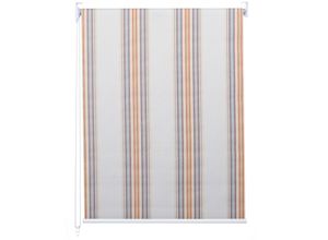 4057651268057 - Rollo MCW-D52 Fensterrollo Seitenzugrollo Jalousie Sonnenschutz Verdunkelung blickdicht 120x230cm ~ grau braun orange 4057651268057 - Rollo MCW-D52 Fensterrollo Seitenzugrollo Jalousie Sonnenschutz Verdunkelung blickdicht 120x230cm ~ grau braun orange