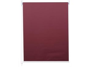 4057651268378 - Rollo MCW-D52 Fensterrollo Seitenzugrollo Jalousie Sonnenschutz Verdunkelung blickdicht 110x230cm ~ bordeaux