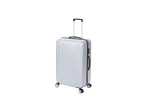 4057651274737 - Koffer MCW-D54 Reisekoffer Hartschalenkoffer Trolley 60x42x26cm 64l ~ grau Premium D54a