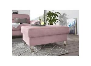 4057651282053 - Polsterhocker SIT & MORE Sorano rosa (altrosa) B100cm H47cm T66cm Hocker