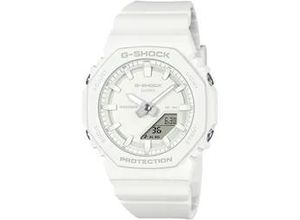 4057651383934 - Chronograph CASIO G-SHOCK weiß Armbanduhren Damen Quarzuhr Armbanduhr Damenuhr Herrenuhr Stoppfunktion Resinband