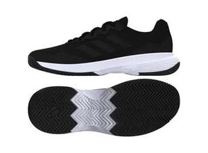 4057651402512 - adidas Gamecourt 20 Tennisschuhe Herren A0QM - cblack cblack grefou 47 1 3