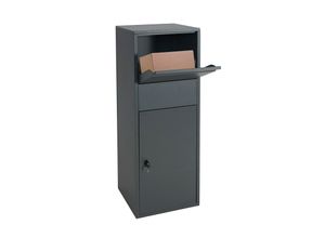 4057651417899 - Paketkasten MCW-G80 Paketbox Standbriefkasten Paketbriefkasten Größe XL ~ verzinkt anthrazit