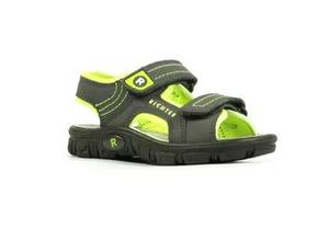 4057651420752 - Sandale RICHTER Gr 30 bunt (khaki neon yellow) Kinder Schuhe Sommerschuh Klettschuh Sandalette mit weichem Lederfußbett