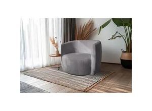 4057651423944 - Drehsessel KAYOOM Sessel Aveiro 125 TOPSELLER Sessel Gr B H T 84cm x 71cm x 86cm grau