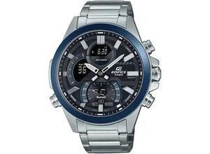 4057651430881 - Smartwatch CASIO EDIFICE Smartwatches silberfarben (edelstahlfarben) Armbanduhr Herrenuhr Bluetooth Stoppfunktion Weltzeit digital