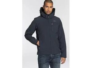 4057651434407 - Softshelljacke CMP Gr 46 blau (bblue ice) Herren Jacken Wasserabweisend & Winddicht Atmungsaktiv