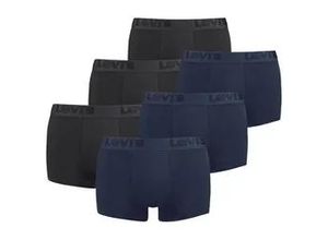 4057651472461 - HEAD Herren Boxershorts im Pack - Basic Baumwoll Stretch einfarbig Anthrazit Gelb XL 10er Pack (5x2P)