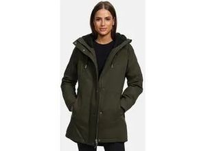 4057651487502 - Winterjacke NAVAHOO Winterfunke Gr 2XL grün (olive) Damen Obermaterial 100% Baumwolle  Innenmaterial 100% Polyester  Futter&Wattierung 100% Polyester Jacken Designer Winterjacke mit Teddyfell gefüttert