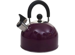 4057651487984 - - Flötenkessel 811 Wasserkessel Teekessel Edelstahl hitzebeständig 25l violett - purple