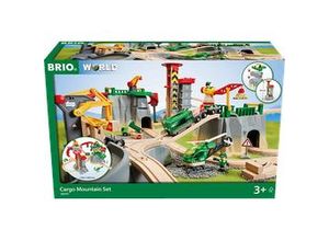 4057651496566 - BRIO Gebirgs-Frachten Set Holzspielzeug Mehrfarbig