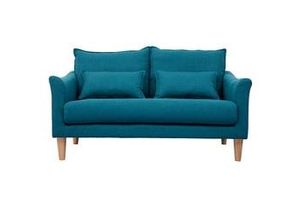 4057651510514 - Design-Sofa 2 Plätze Entenblau KATE