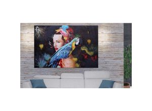 4057651518732 - Ölgemälde Frau MCW-H25 Leinwandbild Wandgemälde Gemälde handgemaltes XL Wandbild ~ 180x120cm 4057651518732 - Ölgemälde Frau MCW-H25 Leinwandbild Wandgemälde Gemälde handgemaltes XL Wandbild ~ 180x120cm