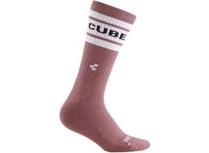 4057651539355 - Cube After Race Socken High Cut | light red - 36-39