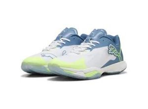 4057651542775 - Trainingsschuh PUMA Vantage NITROTM Hallenschuhe Erwachsene Gr 43 weiß (white blue horizon fizzy apple yellow) Schuhe