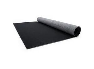 4057651638409 - Läufer PRIMAFLOR-IDEEN IN TEXTIL Eventteppich PODIUM Teppiche Gr B L 200 cm x 2900 cm 26 mm 1 St schwarz Küchenläufer Breite 200 cm Nadelfilz Uni-Farben ideal für Veranstaltungen