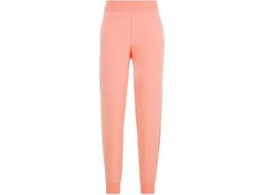 4057651642697 - Sweathose HUGO UNDERWEAR SHUFFLE_PANTS 10249155 01 Gr L N-Gr light pastel rot 635 Damen Obermaterial 48% Baumwolle 48% Modal 4% Elasthan Hosen mit dezentem Logoschriftzug