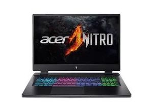 4057651658629 - ACER Nitro 17 (AN17-42-R7G8) mit 165 Hz Display RGB Tastaturbeleuchtung Notebook 173 Zoll Display AMD RyzenTM 78845HS Prozessor 16 GB RAM 1 TB SSD NVIDIA GeForce RTXTM 4060 Obsidian Black Windows 11 Home (64 Bit)