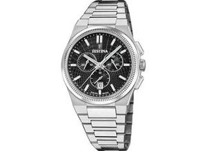 4057651659268 - Festina Quarz Herren Swiss Made F20059 4 - schwarzsilber - 425mm