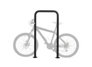 4057651663463 - Fahrradbügel MCW-N42 Fahrradständer Anlehnbügel Bügel Absperrung In- Outdoor Stahl pulverbeschichtet 120x70x12cm