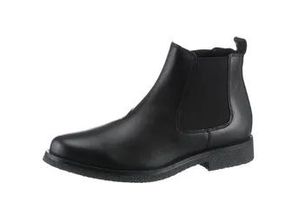 4057651664378 - Chelseaboots GEOX UOMO CLAUDIO A Gr 41 schwarz Herren Schuhe Business Schuh Festtagsschuh mit Nachhaltigkeitssiegel LWG