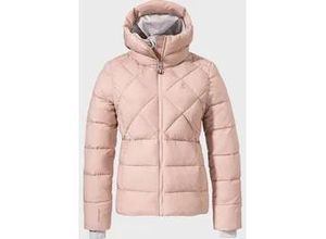 4057651702995 - Winterjacke SCHÖFFEL Ins Jacket Boston L Damen Gr 44 pink (3175 pink) Oberstoff  63% Nylon 37% Baumwolle Futter  100% Polyester Wattierung  100% Polyester modisch regular fit hoch geschlossener Ausschnitt Langarm Jacken