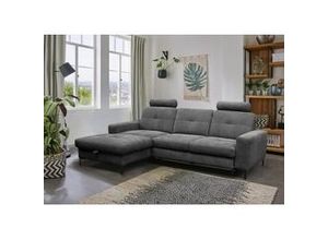 4057651806877 - Schlafsofa JOCKENHÖFER GRUPPE Yann Sofas Gr B T 198 cm x 92 cm Chenille grau 2-Sitzer-Sofa Schlafsofa 2-Sitzer Sofas inklusive Bettfunktion StauraumBettkasten verstellbare Armlehnen Bestseller