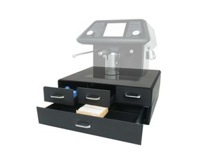 4057651807126 - Schubladenbox für Kaffeekapseln Teebeutel MCW-L99 Aufbewahrungsbox mit 4 Schubladen Kiste 13x34x31cm