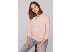 4057651844671 - Sweater SOCCX Gr XL rosa (rose blush) Damen Sweatshirts mit Seitenschlitze