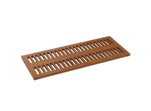 4057651866963 - Teak-Badematte MCW-M86 Duschmatte Badvorleger hochwertiges B-Grade-Teak (Kernholz 20-30 Jahre) 3x40x100cm