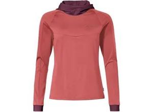 4057651886459 - Funktionsshirt VAUDE Gr 44 rot (brick uni) Fleece Obermaterial 89% Polyester 11% Elasthan unifarben Shirts