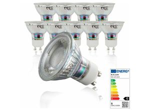 4057722000487 - Bklicht - led Leuchtmittel GU10 Energiespar-Lampe 5 Watt Glüh-Birne 10 Stück