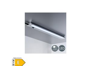 4057722000661 - Bklicht - Unterbau Leuchte led 230V 9W Lichtleiste Küchen-Lampe Beleuchtung Schrankleuchte Silber Grau