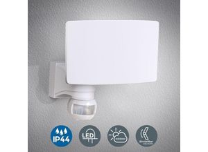 4057722003051 - Bklicht - led Außenleuchte Wand-Leuchte Bewegungsmelder 20W Hausbeleuchtung Sensor IP44 weiss - 20