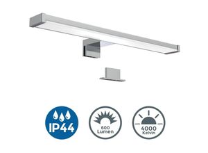 4057722003341 - Bklicht - led Spiegelleuchte Bad Beleuchtung Schminklicht Badezimmer IP44 Aufbaulampe 7W - 50