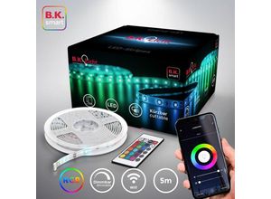 4057722003471 - Bklicht - WiFi led Band 5m Streifen Smart Home app Lichtleiste rgb dimmbar Stripe 230V smd - 30