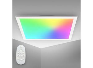 4057722006137 - Bklicht - led Panel Deckenleuchte dimmbar cct rgb Deckenlampe Büro Licht indirekt 15W - 20