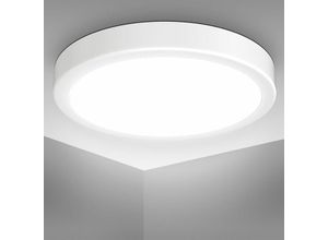 4057722009794 - Bklicht - led Deckenlampe rund Deckenleuchte Flurlampe Küche 18W Wohnzimmer 28cm Weiß