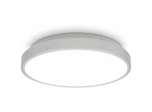 4057722009831 - Bklicht - led Deckenleuchte bad 12W modern Deckenlampe silber IP44 Badezimmerlampe 4000K