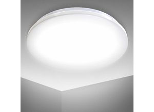 4057722010363 - Bklicht - led Deckenlampe Badezimmer 12W Bad-Lampen IP44 4000K Bad Deckenleuchte 230V weiß