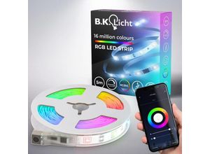 4057722011223 - Bklicht - 5m Magic rgb-led Flexband Licht-Streifen usb WiFi Bluetooth mit app Musiksensor