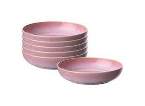 4057743177038 - like by Villeroy & Boch Pastaschalen Perlemor Coral ø 222 cm 6er Set