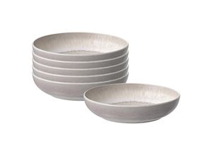 4057743177182 - like by Villeroy & Boch Pastaschalen Perlemor Sand ø 222 cm 6er Set