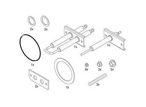 4057749747457 - BOSCH Ersatzteil TTNR 8738805303 Service Set KB372   Condens 7000F everp 8738805303