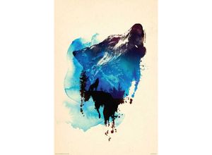 4057786293245 - - Wolf Poster Robert Farkas