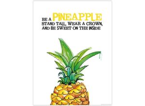 4057786337130 - - Pineapple Kunstdruck Design Frau Febra & Herr Hutsauger