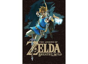 4057786373930 - - The Legend of Zelda Poster Breath Of The Wild Game Cover (Link)